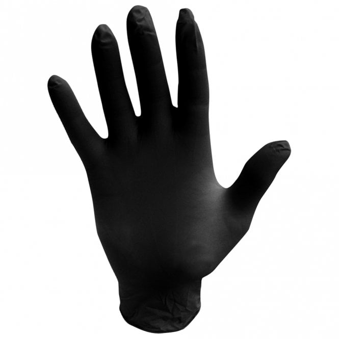 Portwest Powder Free Disposable Glove Black Pack Of 100 A925